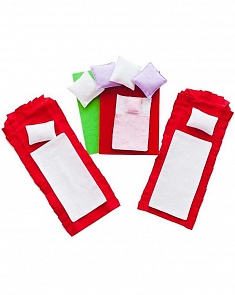 Набор текстиля для бежевых домиков серии Вдохновение (Paremo, PDA315-01)